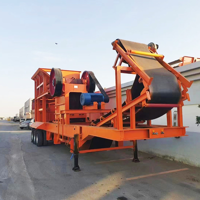 移動マウスクラッシャープラント YD938E69 市場 石灰岩 グランイト バザルト グローバルバイヤー