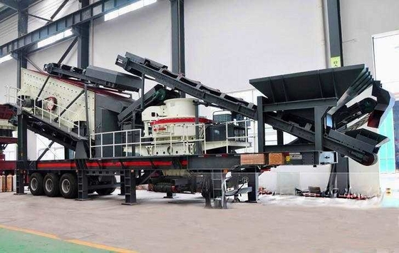 移動マウスクラッシャープラント YD938E69 市場 石灰岩 グランイト バザルト グローバルバイヤー