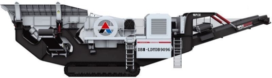 146kw モバイル マウス クラッシャー プラント フィーダーとディーゼル エンジン 1 年 販売後 サービス
