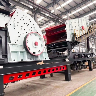 80-250kW モーターパワー マウスインパクトコーン ハンマークラッシャー 建設廃棄物の工場