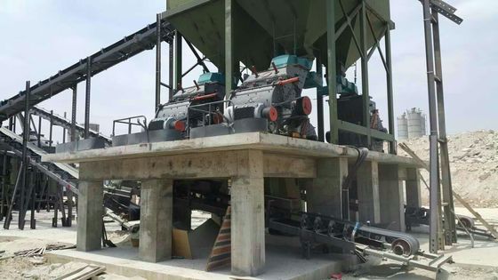 PC4008-75/PC4012-90/PC4012-90L/PC4015-132 石灰石 石膏 ハンマー ミル 機械 ライン