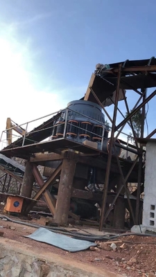 5-800tph 容量 Pyb シリーズ スプリングコーンクラッシャー 鉱山機械の出口 サイズ 3-60mm
