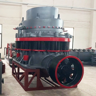 60-300tph オール 春 円形 クラッシャー と 鉄 グレー と AC モーター