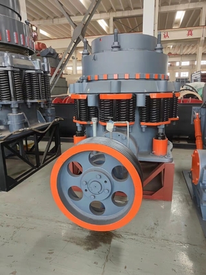 60-300tph オール 春 円形 クラッシャー と 鉄 グレー と AC モーター
