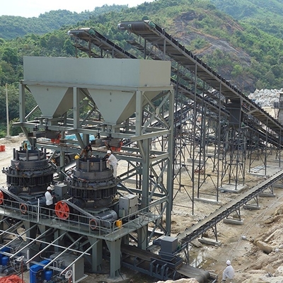 3-60mmの出口サイズと技術を持つ春のコーンクラッシャー