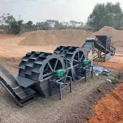 輪式砂洗機,回転速度 5-21r/min モータータイプ ACモーター