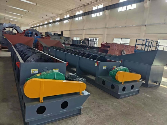 スパイラル砂洗浄機 容量 T/H 100-350tph モーターパワー内 11-18.5kw